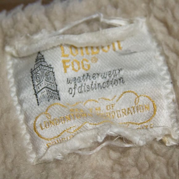 London Fog Fleece-Lined Youth/Young Adult Trench Coat - Picture 6 of 6